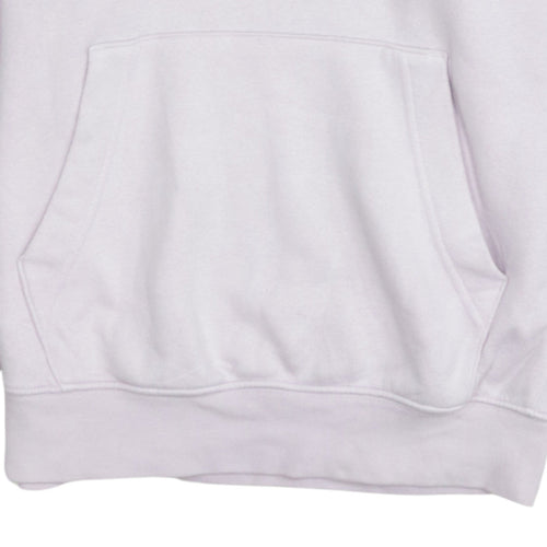 Nike Women’s Pink Pullover Hoodie Small Embroidered Logo Cotton Blend
