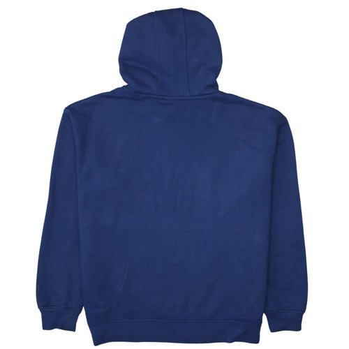 Disney Stitch Navy Blue Pullover Hoodie L Womens Teens Casual