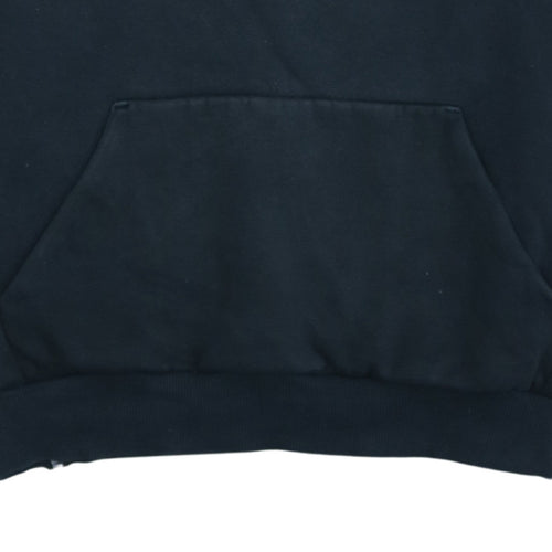 Puma Women's Black Pullover Hoodie Size S Relaxed Fit Logo Design