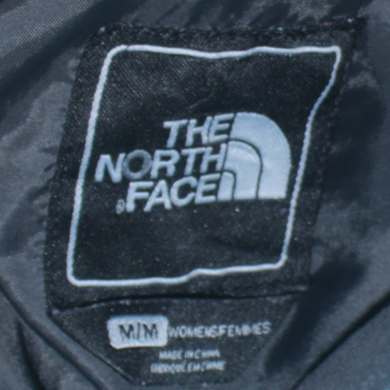 The North Face Women's Blue Waterproof Hooded Rain Jacket M