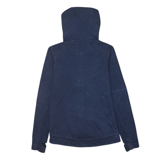 Nike Men's Blue Full Zip Hoodie Size M Cotton Blend