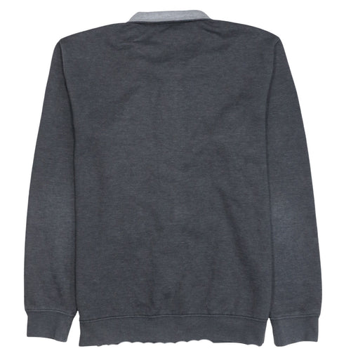 Champion Men's Grey Full Zip Sweatshirt XL Mock Neck Sports Style
