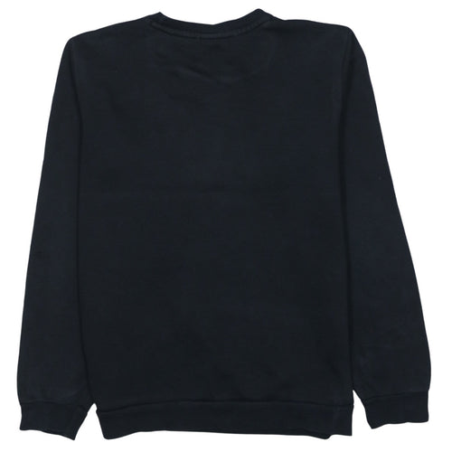 Puma Boys Black Crew Neck Pullover Sweatshirt 14-15 Years Logo Fleece