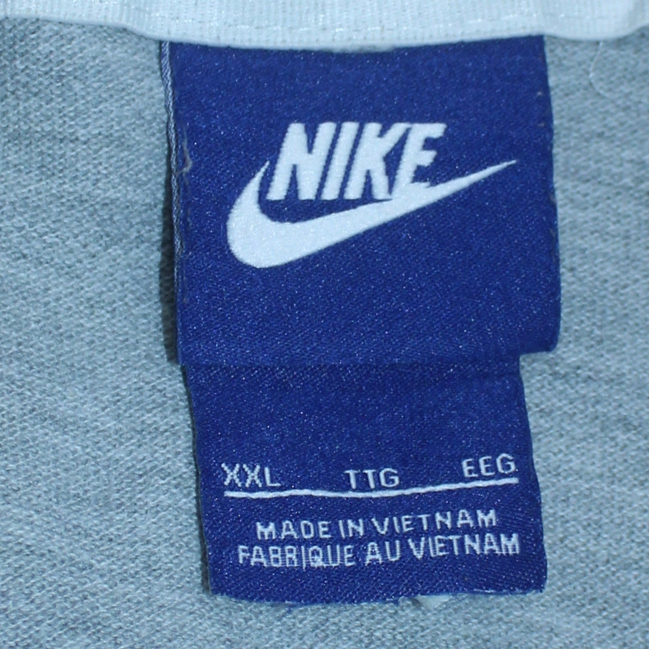 Nike Men's Grey 2XL Cotton Short Sleeve Polo Shirt
