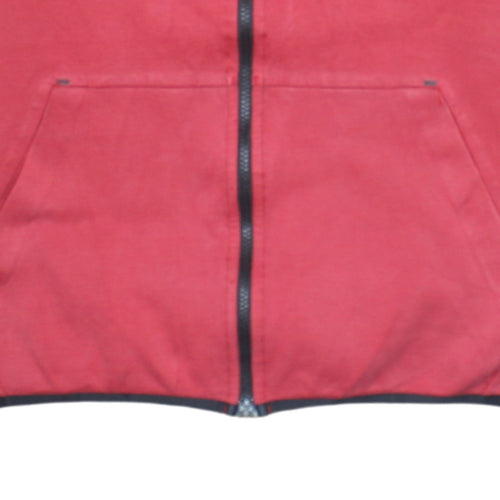 Nike Men's Red Full Zip Hoodie XL Sportswear Sweatshirt