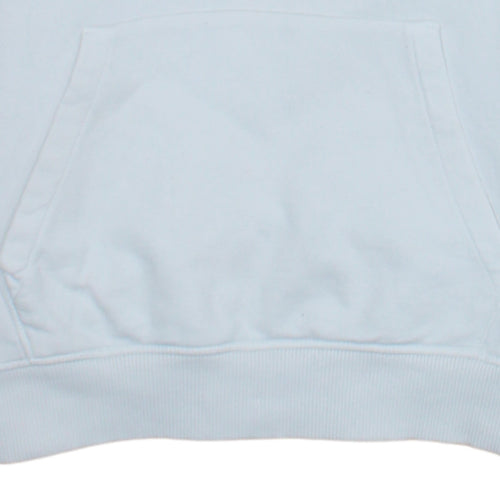 Champion Women's White Small Pullover Hoodie with Logo Detail