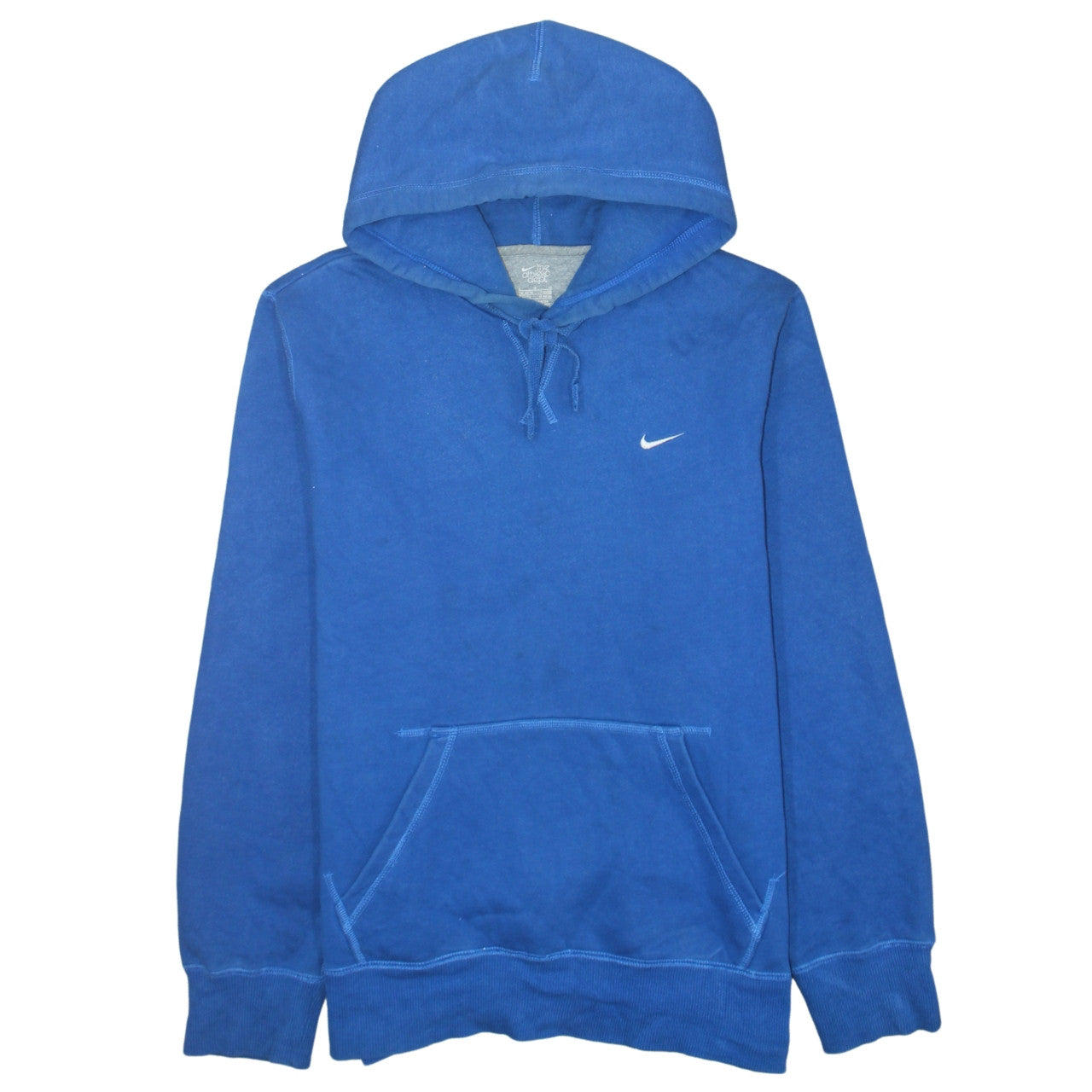 Nike Men's Blue Pullover Hoodie Size L Athletic Dept Logo