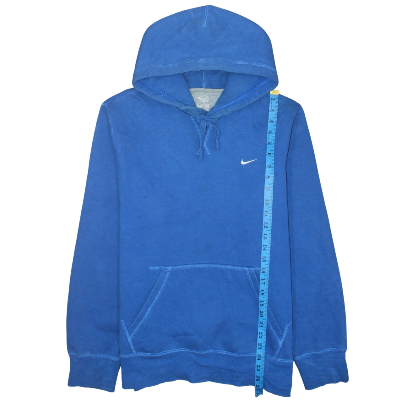Nike Men's Blue Pullover Hoodie Size L Athletic Dept Logo