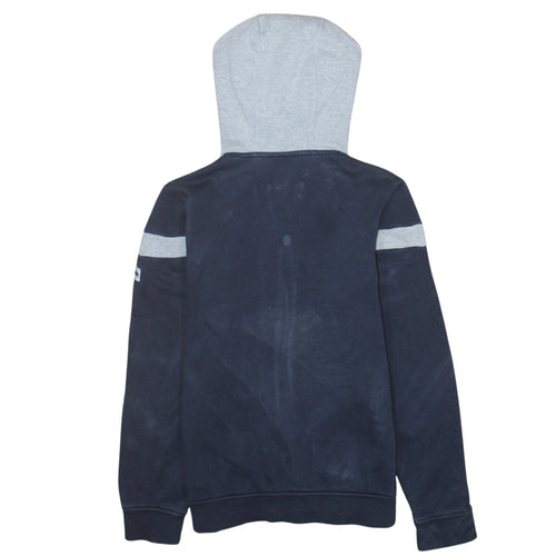 Hugo Boss Boys Navy & Grey Full Zip Hoodie Size 14 Years Classic Fit