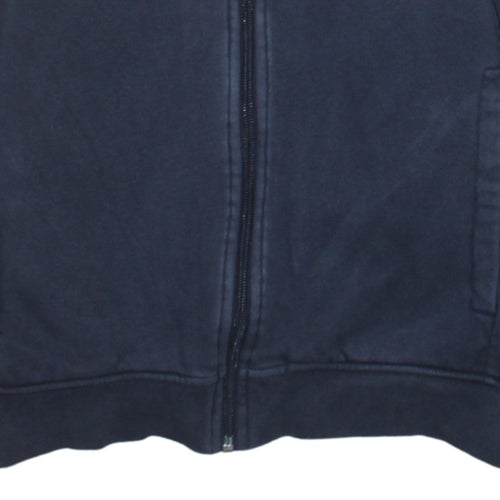 Hugo Boss Boys Navy & Grey Full Zip Hoodie Size 14 Years Classic Fit