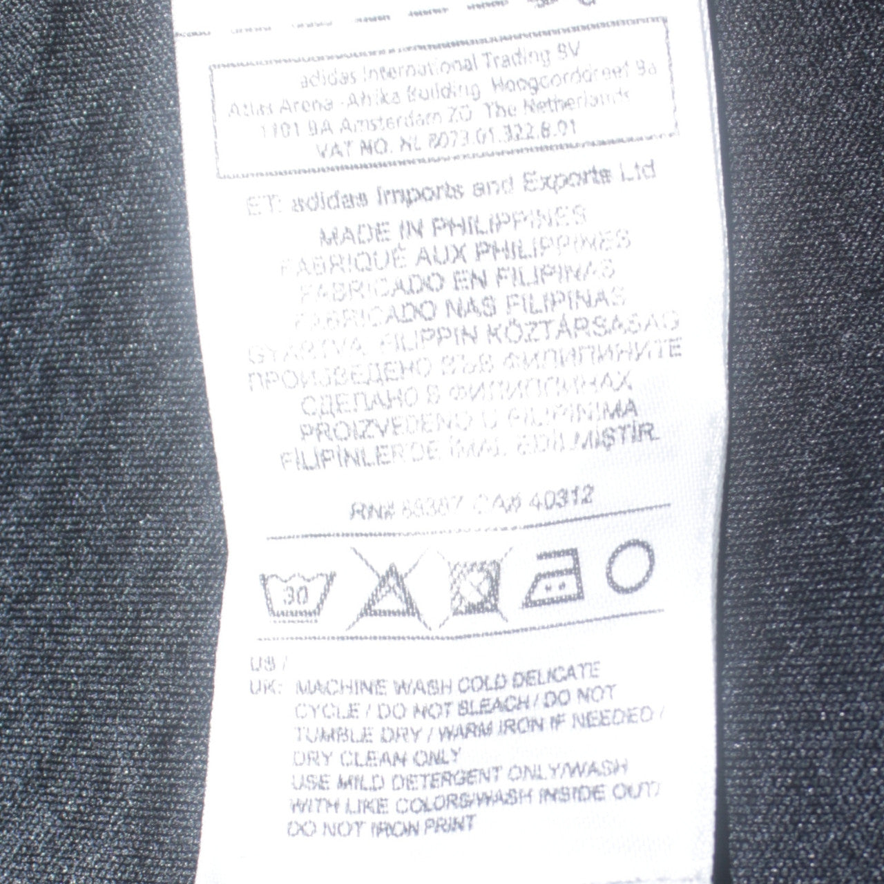 Adidas Men's Grey Crew Neck Graphic Pullover Sweatshirt M