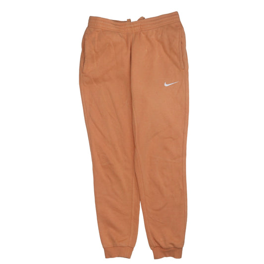 Nike Men Orange Jogger Trousers Size S Regular Fit