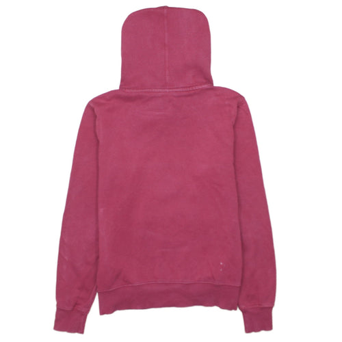 Champion Women's Red Pullover Hoodie Small Cotton Blend Fleece