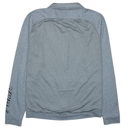 Puma Men's Grey Full Zip Sweatshirt XL Regular Fit