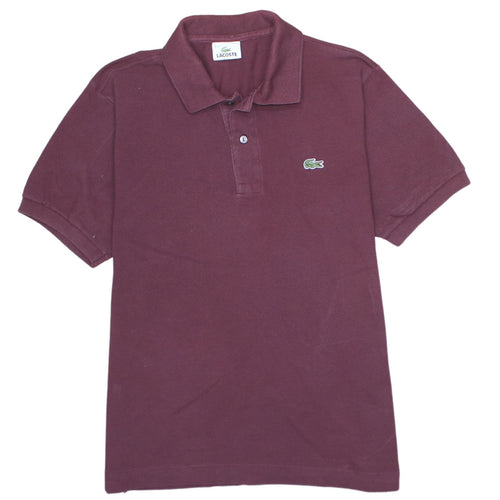 Lacoste Men's Brown Short Sleeve Cotton Polo Shirt Size M