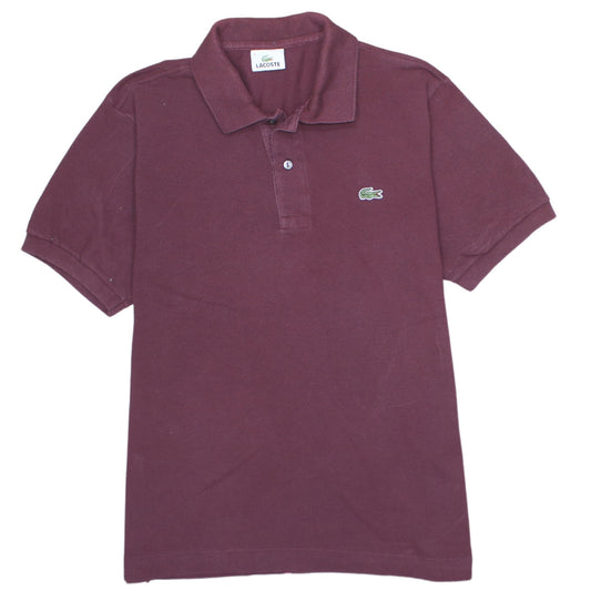Lacoste Men's Brown Short Sleeve Cotton Polo Shirt Size M