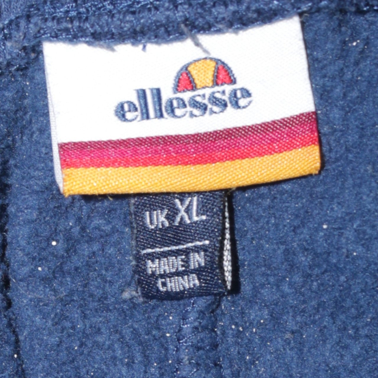 Ellesse Men's Blue XL Fleece Jogger Sweatpants