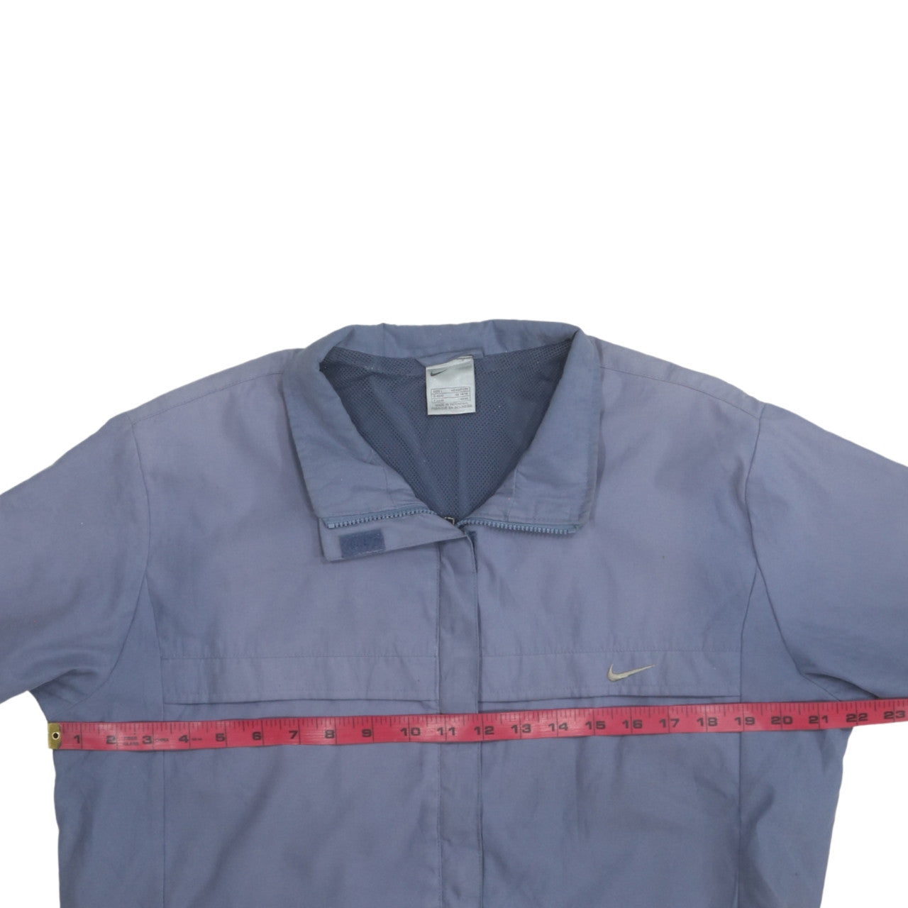 Nike Women's Blue L Full Zip Lined Sports Jacket