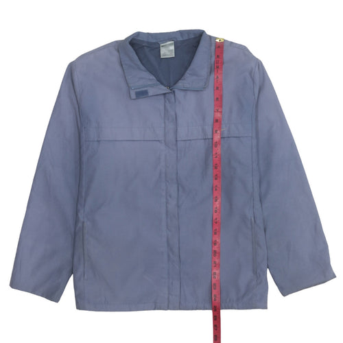 Nike Women's Blue L Full Zip Lined Sports Jacket