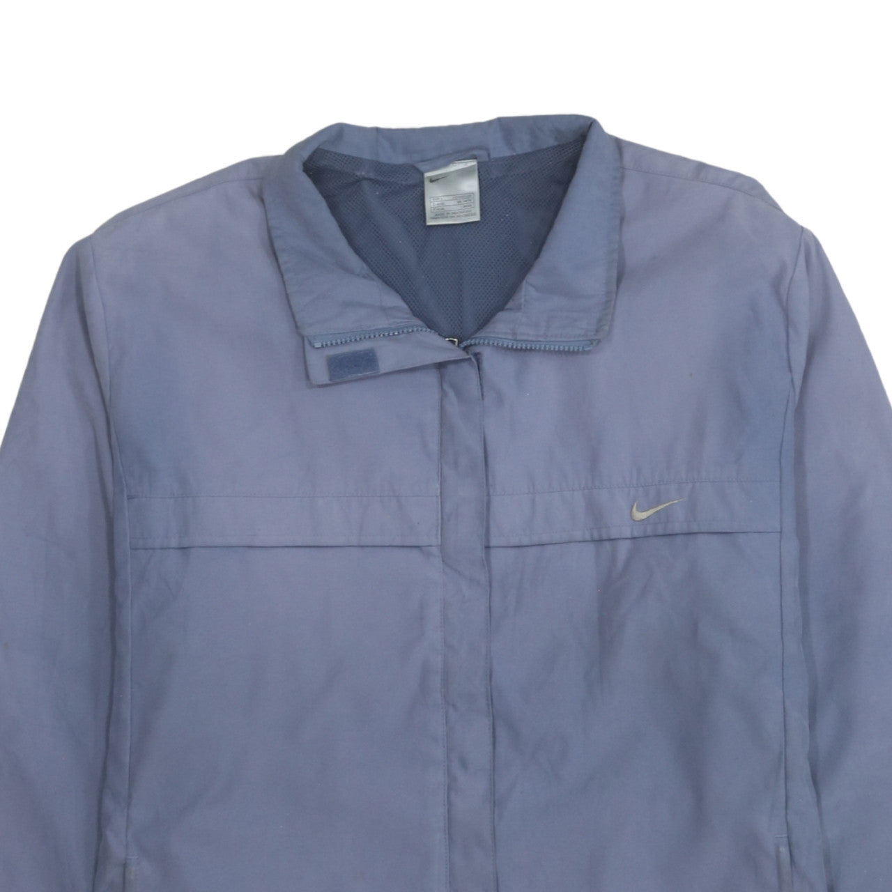 Nike Women's Blue L Full Zip Lined Sports Jacket