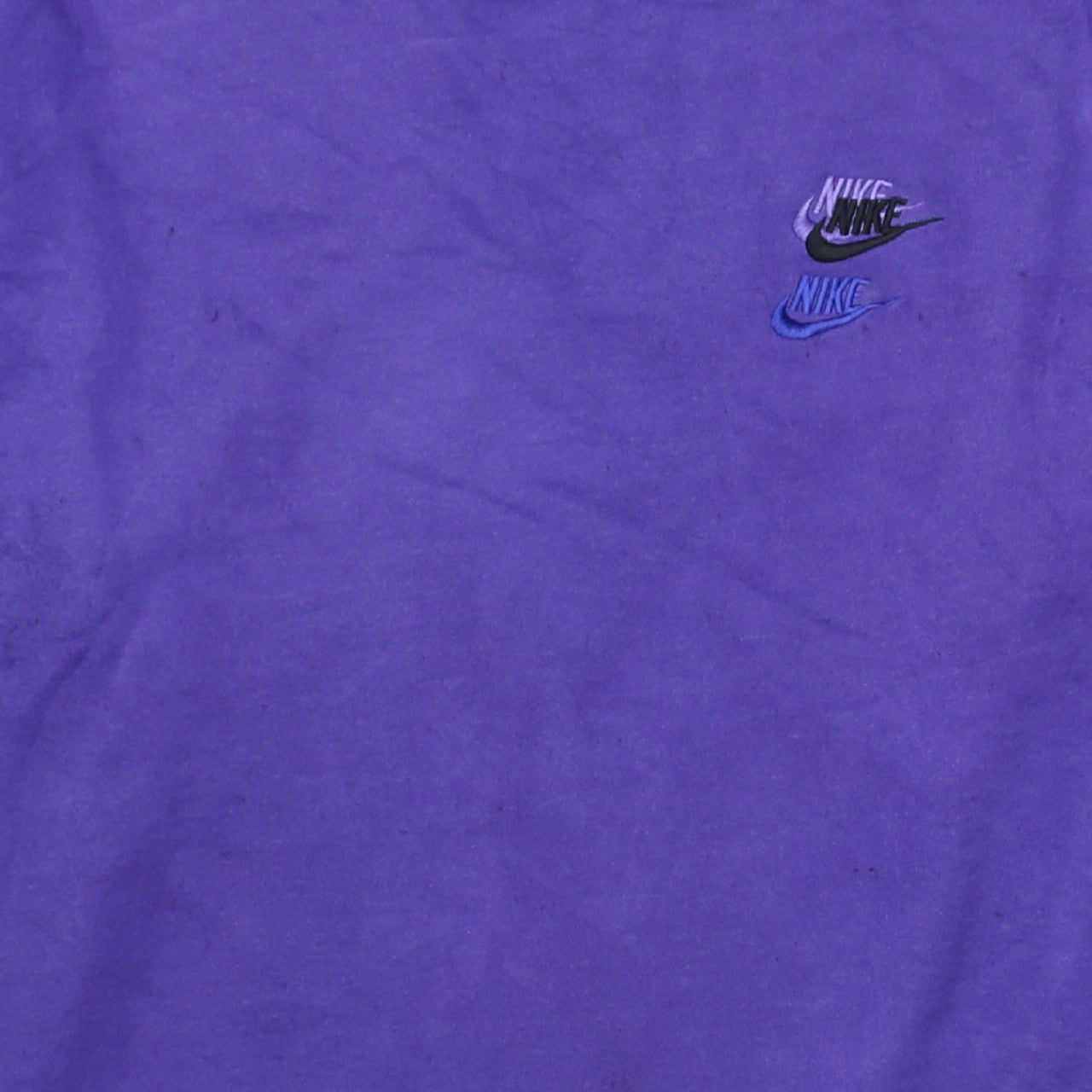 Nike Men’s Purple XL Pullover Fleece Sweatshirt Embroidered Logo