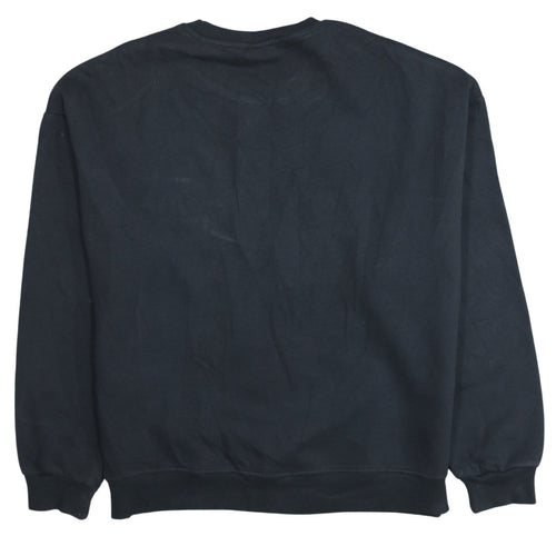 The Rolling Stones Womens Black Small Pullover Sweatshirt Graphic Print
