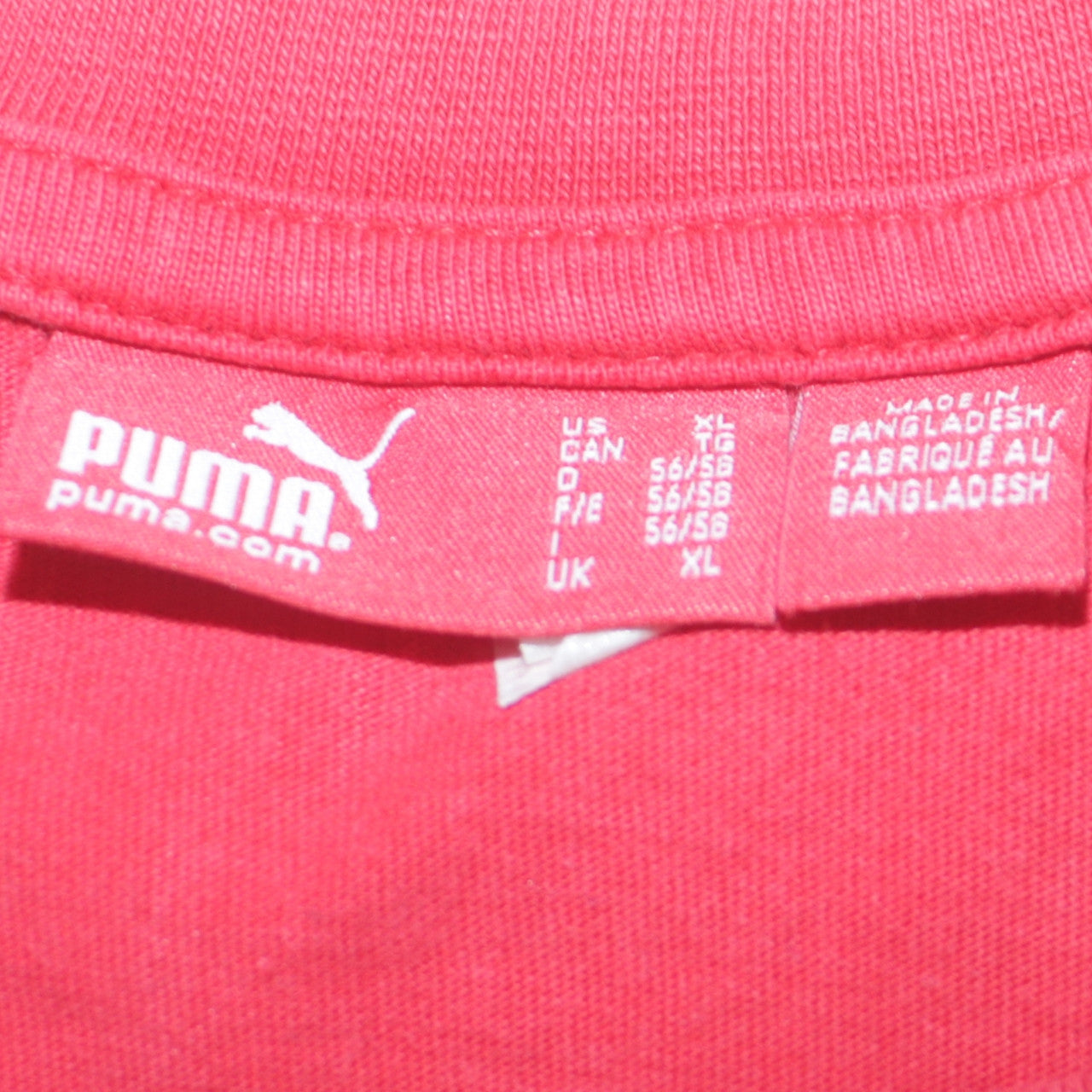Puma Men's Red XL Sleeveless Tank Top Gym Activewear