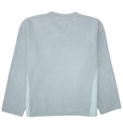 Adidas Men’s Grey V-Neck Pullover Sweatshirt L Sportswear