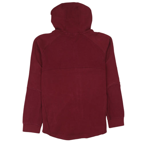 Puma Men's Red Full Zip Hoodie Size L Sportswear Fleece