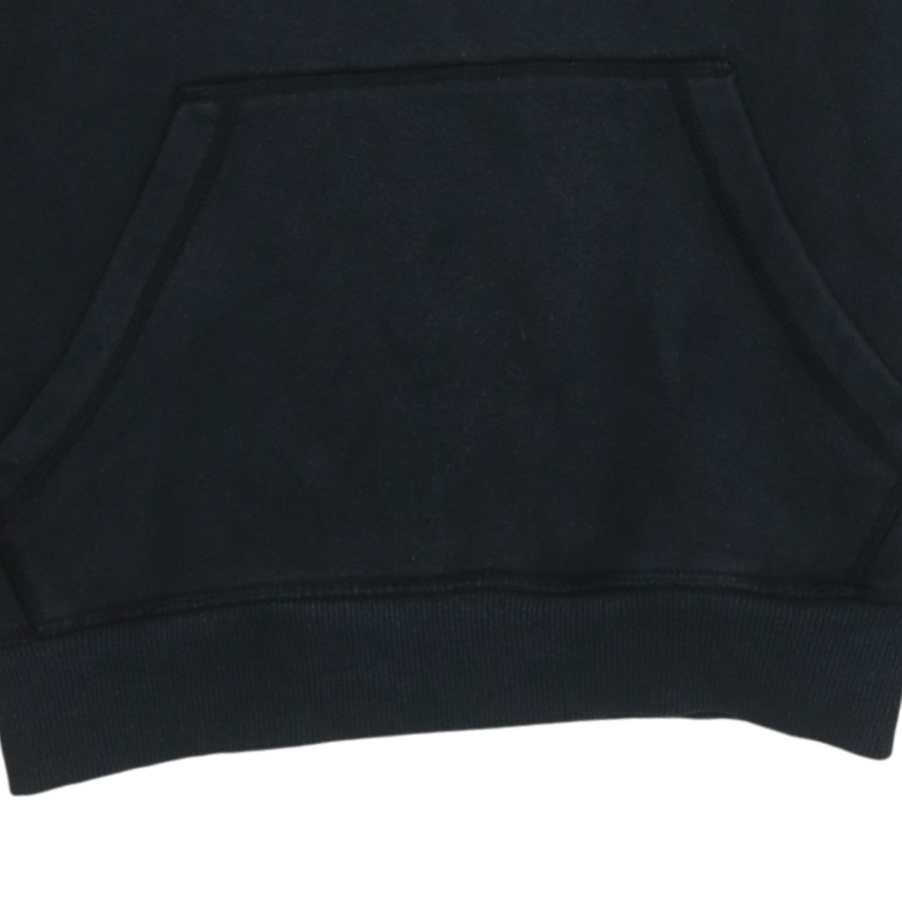 Adidas Womens Black Small Pullover Hoodie with Logo Print