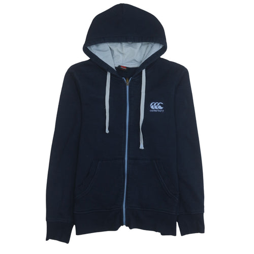 Canterbury Men's Blue Full Zip Hoodie Size S Regular Fit