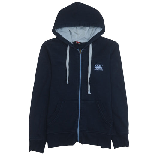 Canterbury Men's Blue Full Zip Hoodie Size S Regular Fit