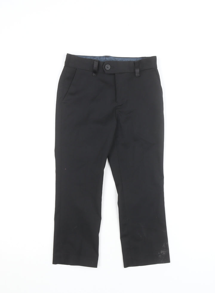 Next Boys Black 5 Years Slim Fit Trouser Suit Trousers Formal Wear
