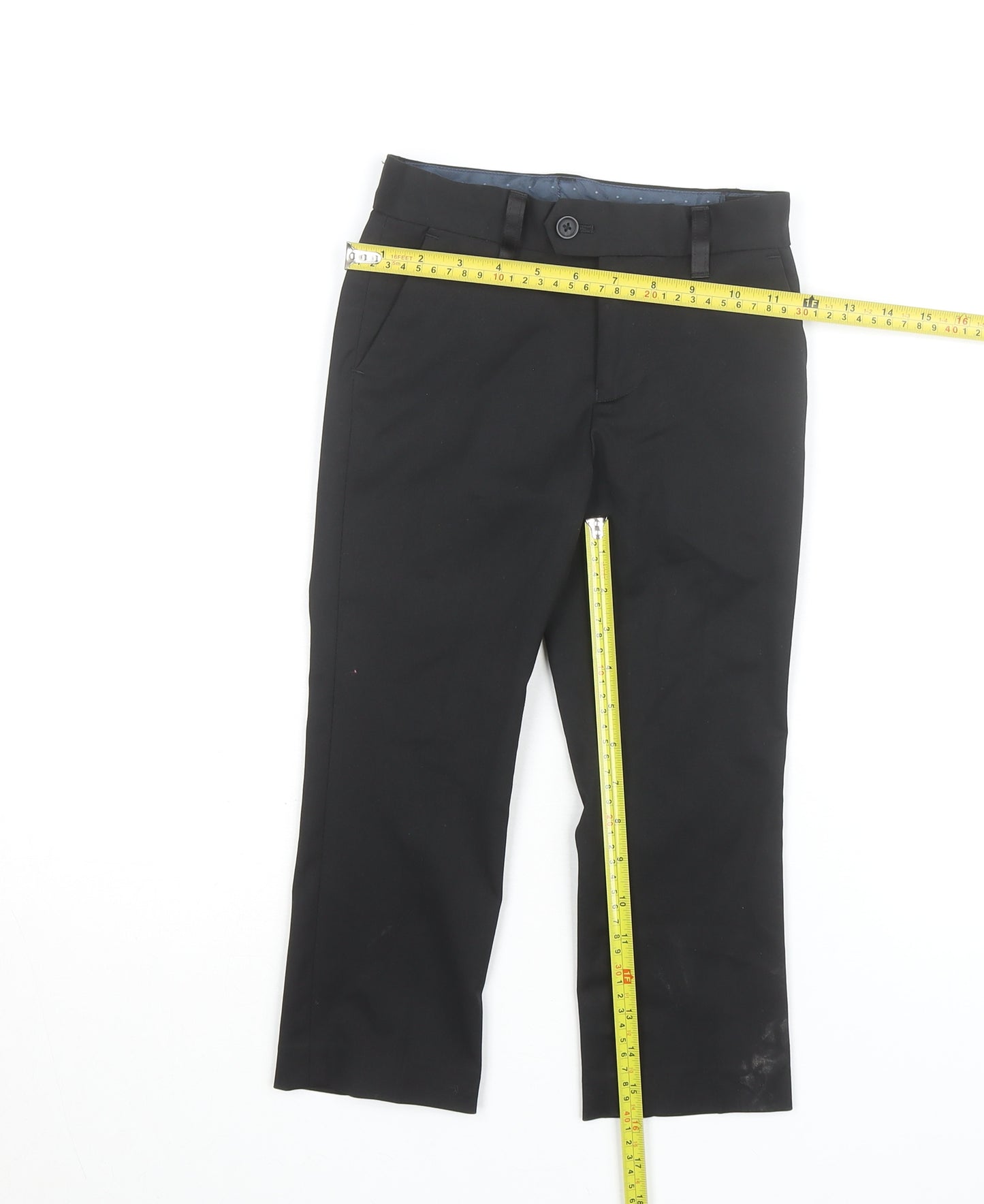 Next Boys Black 5 Years Slim Fit Trouser Suit Trousers Formal Wear