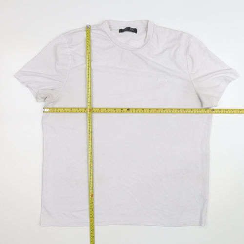 Paul Costelloe Living Men's White Crew Neck XX-Large T-Shirt