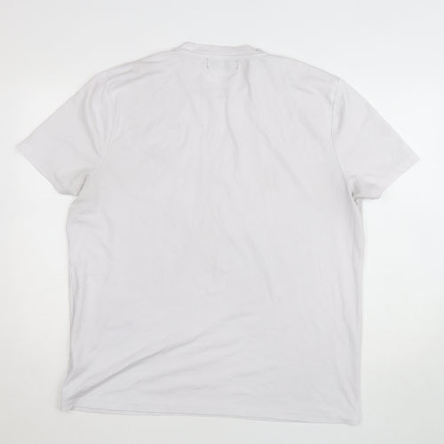 Paul Costelloe Living Men's White Crew Neck XX-Large T-Shirt