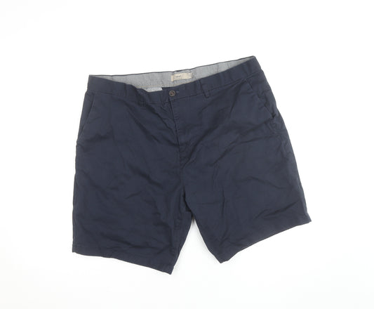Next Men’s Blue Chino Shorts Size M 40in Regular Fit