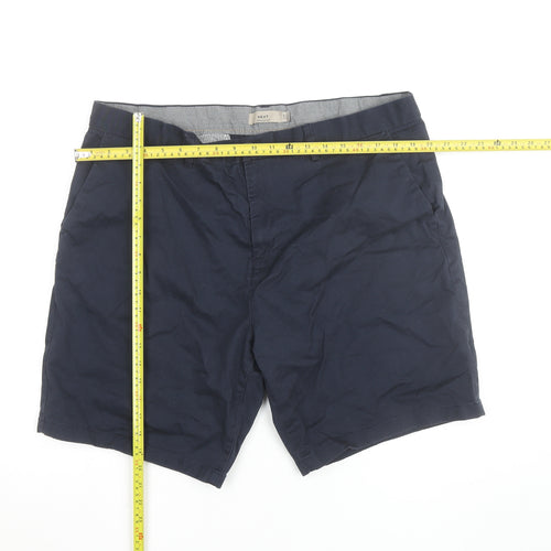 Next Men’s Blue Chino Shorts Size M 40in Regular Fit