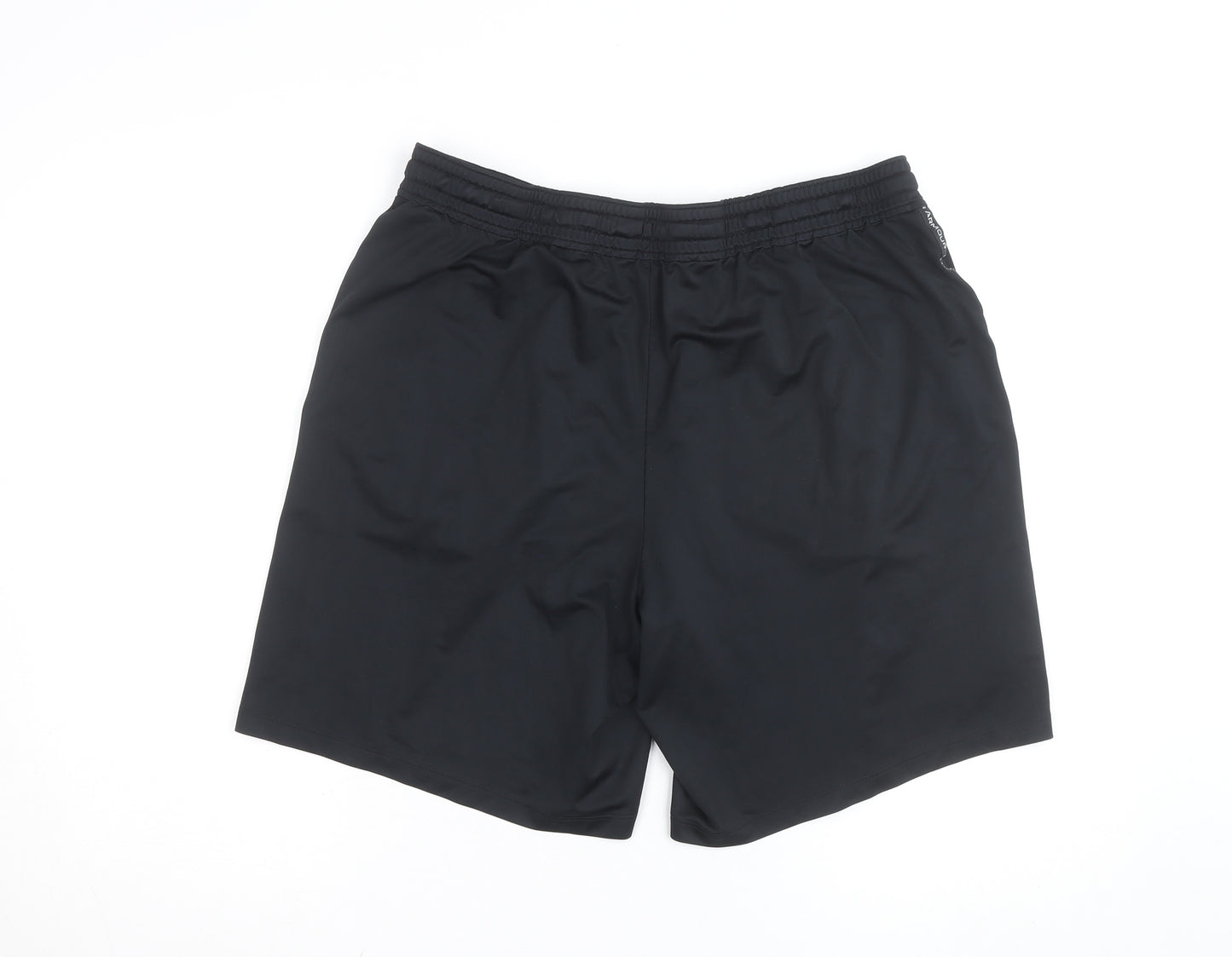 Under Armour Men's Black XL Athletic Shorts Quick Dry Lightweight