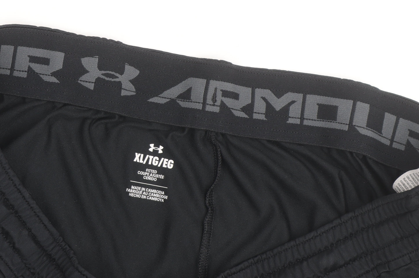 Under Armour Men's Black XL Athletic Shorts Quick Dry Lightweight