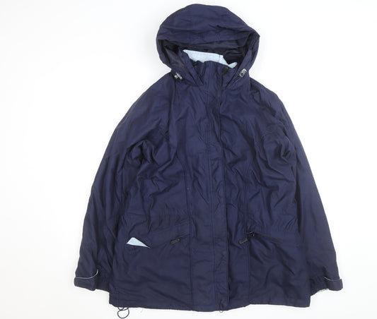 Peter Storm Men's Blue L 3-in-1 Waterproof Hiking Jacket