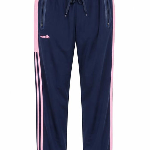 O'Neills Women's Blue Pink Track Pants Size 14 Breathable Tapered