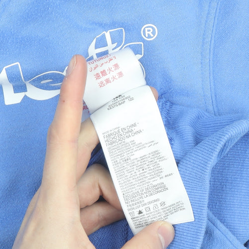 Levi's Womens Blue 14A Crew Neck Pullover Sweatshirt