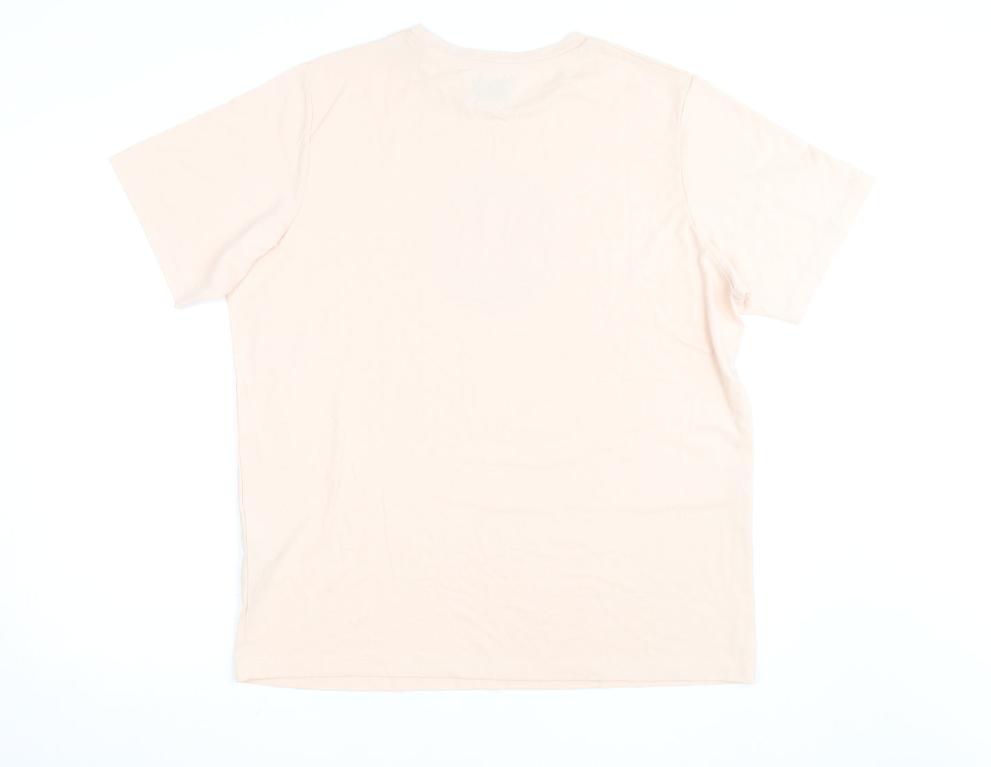 ADPT Women’s Beige Soul Search Retro Print T-Shirt Size L