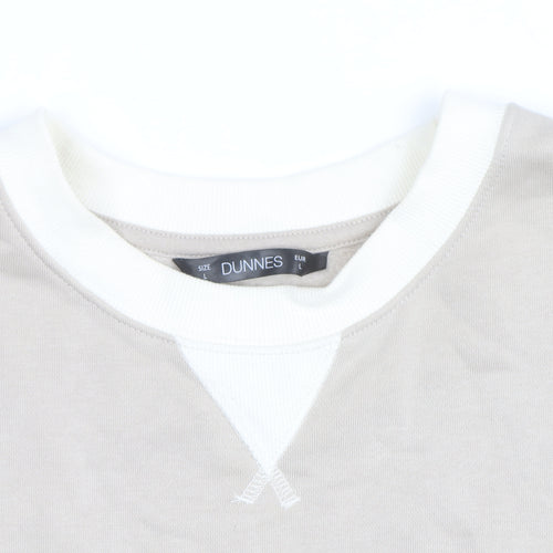 Dunnes Women Beige Vancouver Canada Pullover Sweatshirt Size L