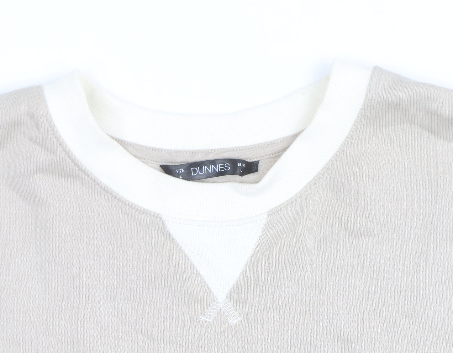 Dunnes Women Beige Vancouver Canada Pullover Sweatshirt Size L