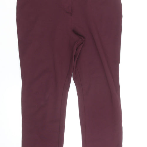 Dunnes Stores Women’s Purple Stretch Slim Fit Trousers Size 12