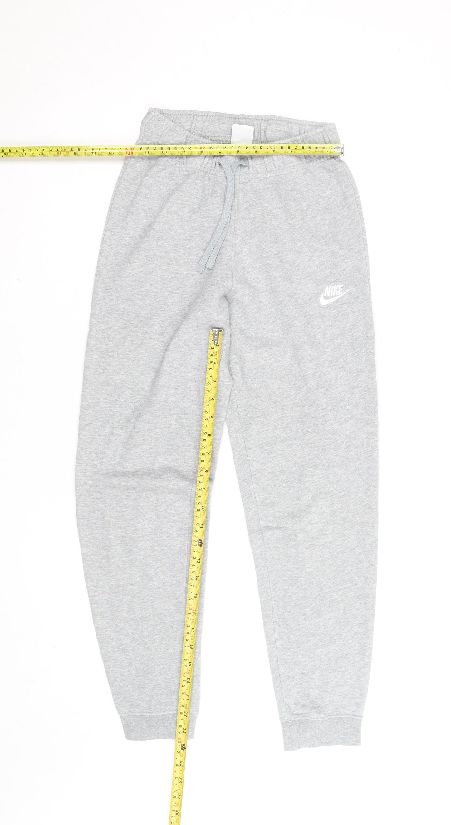 Nike Women Grey XS Jogger Sweatpants Cotton Blend Activewear Trousers