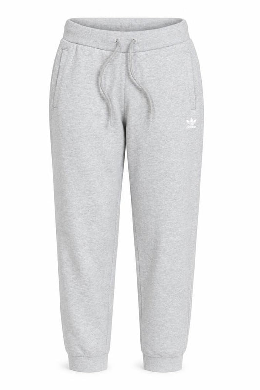 Adidas Womens Grey Jogger Sweatpants Size 8 Cotton Blend Comfort Wear