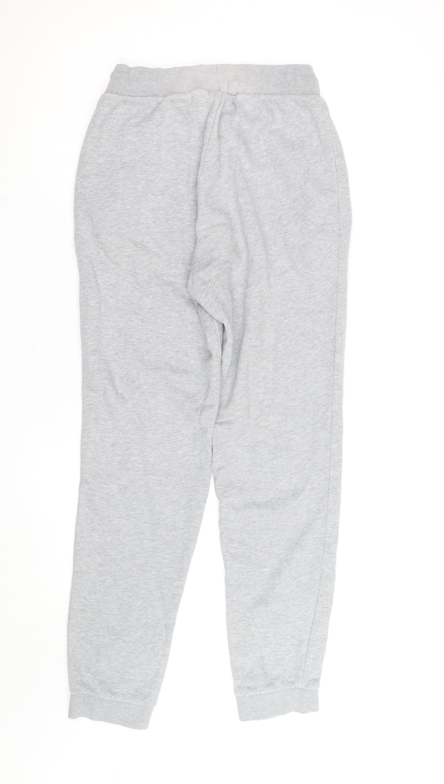 Adidas Womens Grey Jogger Sweatpants Size 8 Cotton Blend Comfort Wear